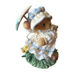 Cherished Teddies Figurine "Spring Brings A‎ Season Of Beauty" Vintage 1997